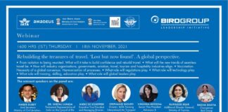 Rebuilding the treasures of travel – ‘Lost but now Found’- a Webinar organized by Bird Group for a mindful exchange of ideas Rebuilding the treasures of travel – ‘Lost but now Found’- a Webinar organized by Bird Group for a mindful exchange of ideas