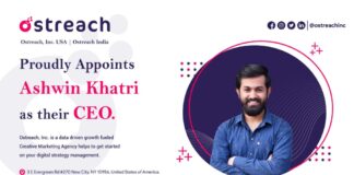 Ostreach Inc. appoints 23yo Entrepreneur Ashwin Khatri as its Chief Executive Officer (CEO) Ostreach Inc. appoints 23yo Entrepreneur Ashwin Khatri as its Chief Executive Officer (CEO)