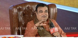 Nitin Gadkari answers the citizen’s questions about toll taxes at Agenda Aajtak 2021 Nitin Gadkari answers the citizen’s questions about toll taxes at Agenda Aajtak 2021