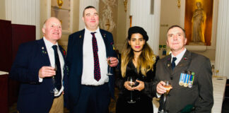 A UK Royal treat for the “Indian Princess Sanjuna Madonakendi” at the HM Royal Marines Mountbatten Music Festival A UK Royal treat for the “Indian Princess Sanjuna Madonakendi” at the HM Royal Marines Mountbatten Music Festival.