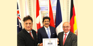 Sandeep Marwah Entered into World Book of Records Second Time