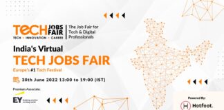 Tech Jobs Fair is All Set to Organize its 2nd Edition of India’s Virtual Job Fair on June 30th, 2022, to Empower the Brands and Job seekers for a Better Future Together