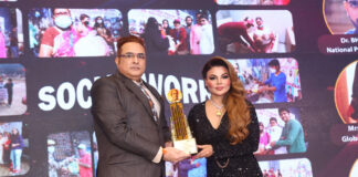 Dr Jitendra Matlani honoured with Dada Saheb Phalke Award in Dubai