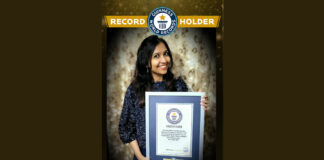 Dr Sumadhura of Hyderabad-based SimSum Arts on the Guinness World Records