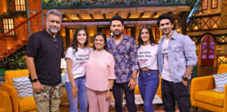 Anubhav Sinha and Ratnaa Sinha lead the team of their film Middle Class Love and gate crashed Kapil Sharma’s show