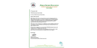 African Cricket Association lauds Toyam Industries Ltd efforts in concluding Africa Cup T20