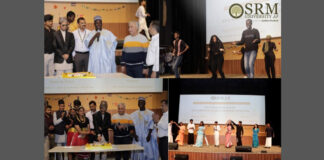 International Students’ Day celebrated in Magnificence at SRM AP