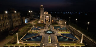 “The beautiful mosque, built by The IB Group, will be known as Azeez Masjid”