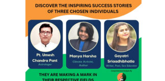 Discover the inspiring success stories of three chosen individuals who are making a mark in their respective fields