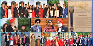 Indian Sikh Doctor Honoured by Asian American & Pacific Islander Legislative Caucus