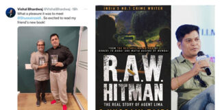 Vishal Bhardwaj came forward to support non-fiction crime author, S. Hussain Zaidi’s next book R.A.W Hitman