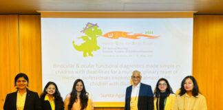 Indian Optometrist Sunita Agarwal’s Historic Scientific Instructional Course at the recently held European Academy of Childhood Disability Conference