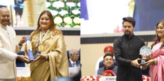 MeghaShrey NGO Lauded for its Cervical Cancer Free India Campaign, Seema Singh crowned as Champion of Change and Philanthropist of the Year