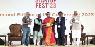 Sai Ganga Panakeia’s Innovative Path to Redefining Healthcare Garners Great Recognition during the India Startup Festival 2023
