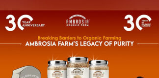 Ambrosia Organic Farm Announces Significant Partnership With TATA Organic
