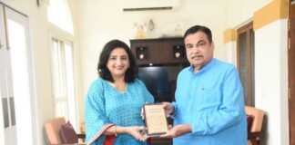 Ridhi Bahl launches her first book ‘Astrology Simplified’, inaugurated by Union Transport Minister Nitin Gadkari