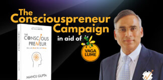 Two Indian Authors in London Launch Charity Fundraiser The Consciouspreneur Campaign Through Inkdness