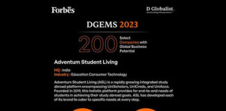 UniScholars’ Parent Adventum Student Living Recognised Among Forbes Select Companies with Global Business Potential at DGEMS 2023