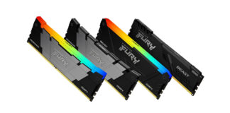 Kingston FURY DDR4 UDIMMs Get a New Look
