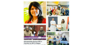 Dr Sunita Dube along with 21 Lakh Doctors Supports Tribunal Health law raised in Parliament by MP