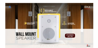 Ooka Audio Introduces Breakthrough Wall Mount Speakers: Redefining Sound Clarity and Performance for Commercial Spaces