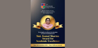 The Lexicon Group of Institutes Announces Smt. Kamal Sharma Award for Academic Excellence