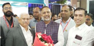 IB Solar Sees Phenomenal Response at REI 2024; Energy Minister Shri Heeralal Nagar’s Visit Becomes a Defining Moment
