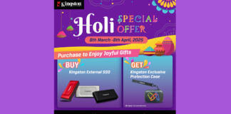 Kingston Celebrates Holi with Special Offer on External SSDs