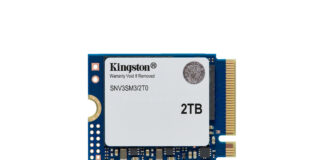 Kingston Adds New Form Factor to NV3 PCIe 4.0 NVMe SSD
