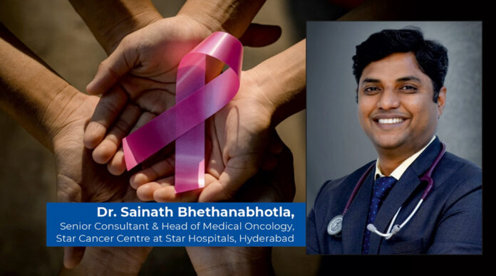 Hyderabad Records India’s Highest Breast Cancer Rates Dr. Sainath Bhethanabhotla Calls for Urgent Screening and Awareness