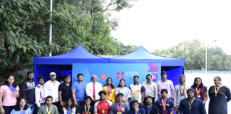 JD School of Design Successfully Hosted the Bengaluru City University Inter-Collegiate Swimming Competition
