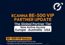 ECanna Announces BE-500 VIP Partner Program to Drive Global Expansion