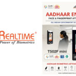 Realtime Biometrics Launches Aadhaar-Enabled face recognition & fingerprint Biometric Attendance System T502F Mini