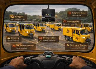3ev Industries, 3eco Systems to Equip 10,000+ Electric Three-Wheelers with Cautio AI-powered Dash cams as Standard on Every Vehicle to Enhance Safety on Roads