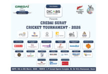 CREDAI Surat 12th Cricket Tournament 2026