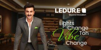 Ledure Lightings Limited Launches New TVC Campaign with Brand Ambassador Ranbir Kapoor
