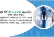 Tata AIA Life Insurance Launches Three New Funds: Large Mid Cap Innovation Fund, Large Mid Cap Innovation Pension Fund, and Global AI & Technology Leaders Fund