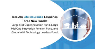 Tata AIA Life Insurance Launches Three New Funds: Large Mid Cap Innovation Fund, Large Mid Cap Innovation Pension Fund, and Global AI & Technology Leaders Fund