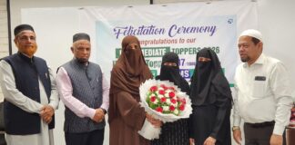 Hafsa Begum Among State Toppers, Brings Pride to MS Education Academy
