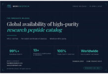 Miro Biotech Announces Global Availability of High-Purity Research Peptide Catalog