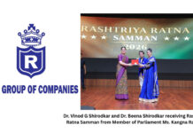 Goa Entrepreneur & Philanthropist Dr. Vinod G. Shirodkar Honoured with Prestigious ‘Rashtriya Samman’ at Bharat Mandapam, New Delhi