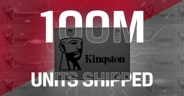 Kingston Marks Major Milestone with 100 Million A400 SATA SSDs Shipped Globally