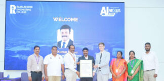Rajalakshmi Engineering College Creates World Record at AI NEXUS 2026; Hon’ble Tamil Nadu AI Minister Applauds Historic Student Achievement