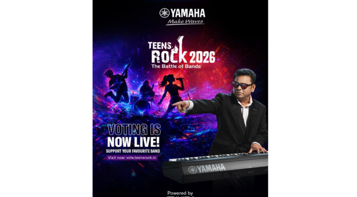 Yamaha Music India Reveals Top 20 Bands for the Second Round of Teens Rock – The Battle of Bands 2026; Public Voting Goes Live