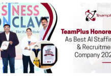 Teamplus Staffing Solution Pvt. Ltd. Is the Best AI Staffing & Recruitment Company Award Winner at World Business Conclave 2026