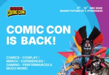 Geeks of Hyderabad get ready! NODWIN Gaming announces the return of Comic Con this December for three-day fandom celebration